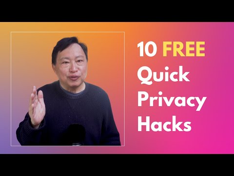 Boost your privacy with these 10 tips! Everything is free