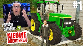 START OP RIVERBED SPRINGS!!! // Farming Simulator 25 #1 (Nederlands)