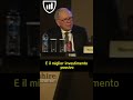 Il MIGLIOR INVESTIMENTO contro l'INFLAZIONE (Warren Buffett)