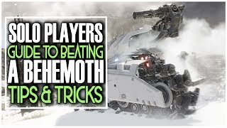 SOLO PLAYERS GUIDE TO BEATING A BEHEMOTH IN GHOST RECON BREAKPOINT - TIPS \u0026 TRICKS