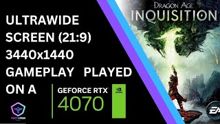 Dragon Age: Inquisition - Ultrawide Screen (3440x1440) Gameplay. Played on a NVIDIA RTX 4070
