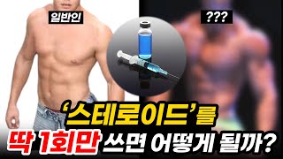 일반인이 스테로이드 '딱 한번' 쓰면 벌어지는 충격적인 일!? (아나볼릭 스테로이드/남성호르몬/성장호르몬/테스토스테론)