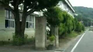 Driving to Miyauchi Junior High School (南陽市立宮内中学校)