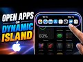 Create Favorites Applications Bar On Dynamic Island