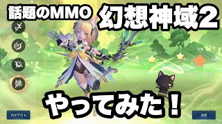 話題の新作MMORPGをやってみた！