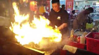 【4k  Food】深夜快炒台式炒飯炒麵快火翻炒完成每道餐點盤盤都是真工夫 Yunlin nightcity Taiwan