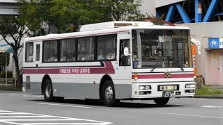 2021.10.12 いすゞ PDG-LV234Q2 西工 96MC E-II トップドア ツーステ 阪急バス 750 大阪200か23-30 関西大倉中学校・高等学校 スクールバス 阪急北千里駅周辺