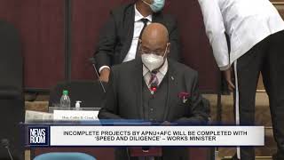 INCOMPLETE PROJECTS BY APNU+AFC WILL BE COMPLETED WITH ‘SPEED AND DILIGENCE’ – WORKS MINISTER