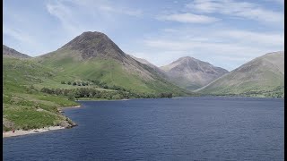 Wastwater in The Lake District by Drone