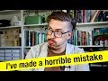 I've made a horrible mistake - MPJ's Musings - Fun Fun Function