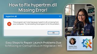 How to Fix hypertrm.dll Missing Error!