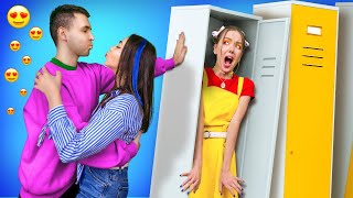 Lucky vs Unlucky - HOW to get a GUY 24 hours challenge | Awkward Situations by La La Life School