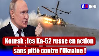 Koursk : L'aviation russe frappe sans pitié les troupes ukrainiennes