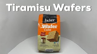 Jacker Wafer Cubes Tiramisu