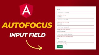 How to Implement AutoFocus in Angular | Viral Coder