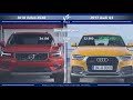 2018 volvo xc40 vs 2017 audi q3 technical comparison