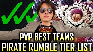 The BEST teams in Pirate Rumble (PVP) - Nov 2020 | One Piece Treasure Cruise | ワンピース (トレクル)