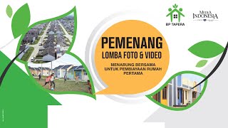 Pengumuman Pemenang Lomba Foto \u0026 Video BP Tapera