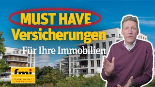 Welche Versicherungen brauchen Immobilienbesitzer?