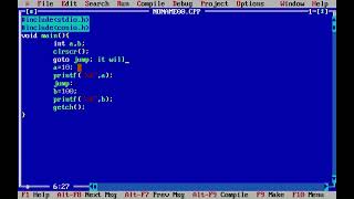 Video 29 : Goto(jumping) statement in C programming #coding #youtube
