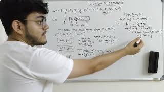 [1.4] Selection Sort in Python | Algorithms in Python