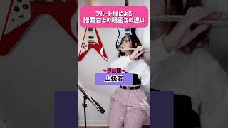 【合奏あるある】譜面台との親密度♡【フルートで】気まぐれロマンティック／いきものがかり【演奏してみた♬】#shorts #フルート