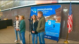 Feeding and a Special Honor at the PA Farm Show