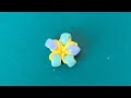 How to make little bead flower charms/ hook only how to tutorial.