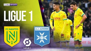 Nantes vs Auxerre | LIGUE 1 HIGHLIGHTS | 1/1/2023 | beIN SPORTS USA