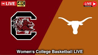 South Carolina vs Texas LIVE | Women's College Basketball 15-1-2026 | NCAAW LIVE