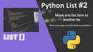Move item one list to second python