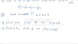 Week05,06 ❖ Finding Intervals of Increase/Decrease Local Max/Mins ❖
