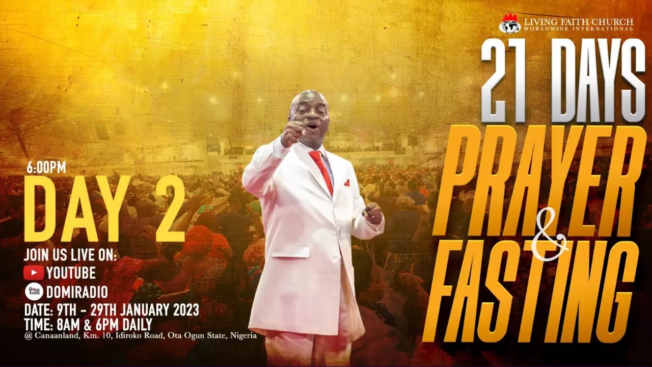 21 Days Of Prayer Fasting Day 2 10 January 2023 Faith