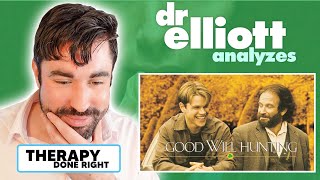 Doctor REACTS to Good Will Hunting | Psychiatrist Analyzes Matt Damon & Robin Williams doing Therapy