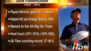 KU's Don Fambrough passes away