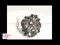 juliana d u0026e weiss brooch black diamond rhinestone ball pin vintage delizza elster jewelry gift