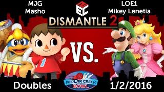 Dismantle 2 (Doubles): MJG \u0026 Masho vs. LOE1 \u0026 Mikey Lenetia