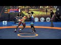 1/8 FS - 65 kg: M. SANCHEZ SALT (ECU) v. S. GONGANE (IND)