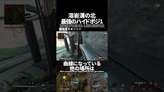 溶岩溝の北の最強ハイドポジ1 in ワールズエッジ【Apex Legends】