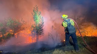 Caldor Fire and Dixie Fire: California wildfires Thursday night update - Aug. 19, 2021