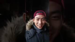 Taecyeon live - 170107 (whos awake?)