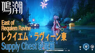 【鳴潮】秘蔵箱/リナシータ/レクイエム・ラヴィーン東 [Supply Chest,East of Requiem Ravine,Rinascita,WUWA,37771]