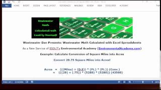 Convert Square Miles into Acres