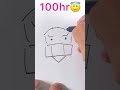 竈門禰󠄀豆子の5秒から10分までの描き方！ demonslayer shorts