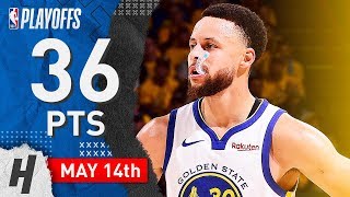 Stephen Curry Full Game 1 Highlights vs Trail Blazers 2019 NBA Playoffs WCF - 36 Pts, 7 Ast!