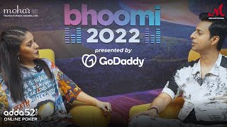 @sunidhichauhanofficial01 in conversation with Salim Merchant | GoDaddy India presents Bhoomi 2022