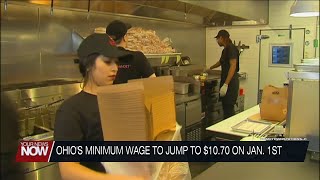 Ohio minimum wage to increase on Jan 1st