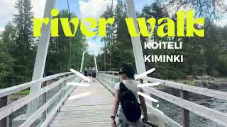 Kiminki River Walk | Warm and Windy #koiteli #oulu #finland