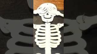 Skeleton Decoration Halloween Dollar Tree DIY Crafts #shorts