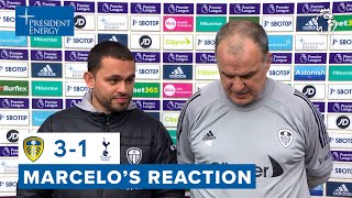“We attacked and defended well” | Marcelo Bielsa reaction | Leeds United 3-1 Tottenham Hotspur